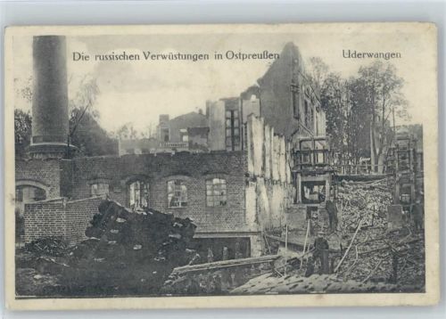 Verwüstungen Krieg