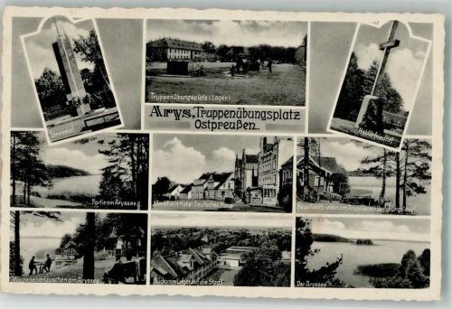 Arys Kaserne Truppenübungsplatz Denkmal Heldenfriedhof Hotel Detusches Haus