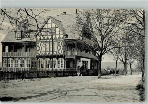 37603 W3450 Pipping 1914 Gebrauchsspuren Kurhotel am Solling Leim löst sich