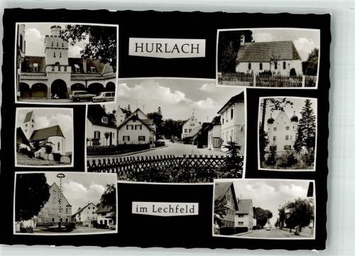 Hurlach Kirche Gasthaus Im Lechfeld