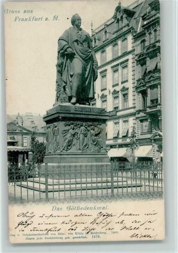 Frankfurt Goethedenkaml