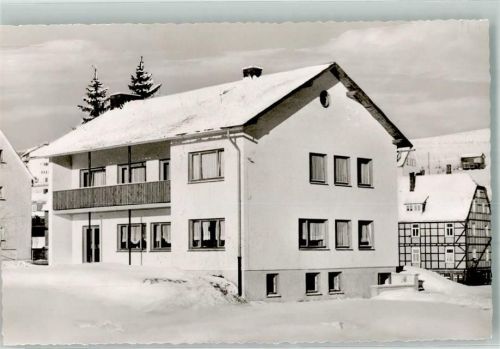 Willingen Winter Pension Haus Barbara