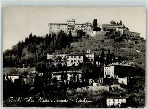 Fiesole Villa medici e Convento S. Girolamo