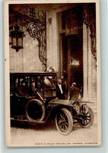 Bourgemaster Max Amongst 1918 in Brüssel
