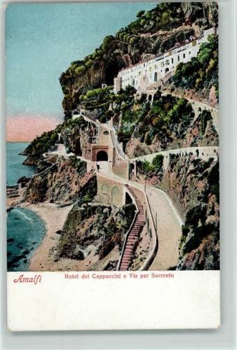 84011 Amalfi - Hotel dei Cappuccini e Via per Sorrento
