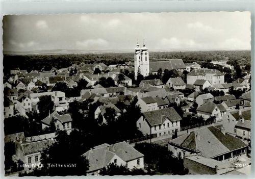 3425 Tulln an der Donau Foto AK mit Kirche St. Stephan