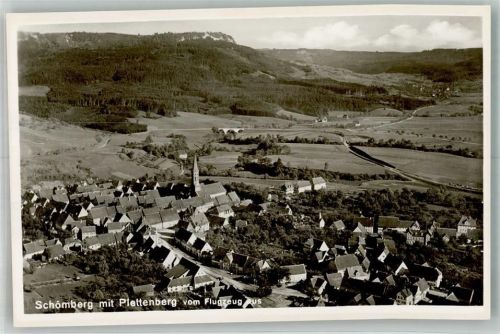 Schömberg Fliegeraufnahme Plettenberg