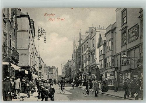 Exeter 1907 High Street Hotel Geschäft