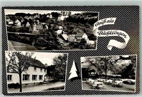 Buchklingen Gasthaus Grüner Baum Gartenwirtschaft