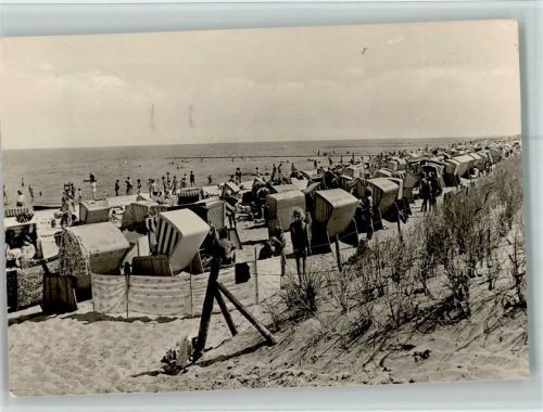 Ostseebad Zingst a Darß Strand Strandkörbe Foto Hoffmann