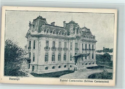 Bukarest Palatul Cantacuzino Schloss Cantacuzino