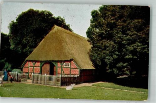 Kiel 1918 Ziege Holsteinisches Bauernhaus Krusekoppel