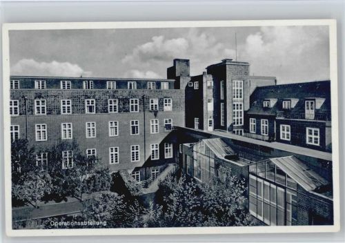 W2000 Hamburg Krankenhaus Bethanien Operationsabteilung Krankenhaus
