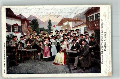 1906 Großes oberbayer. Bauerntheater