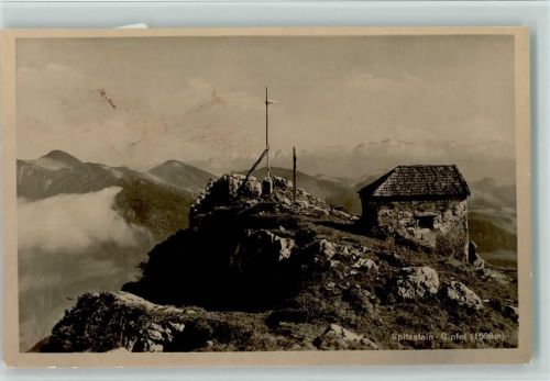 Erlerberg Gipfelkreuze Spitzstein Gipfel