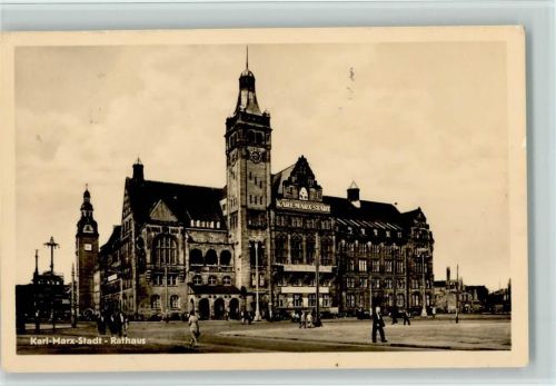 Chemnitz Rathaus Karl-Marx-Stadt