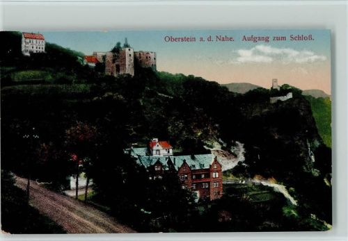 Idar-Oberstein Schloß Aufgang