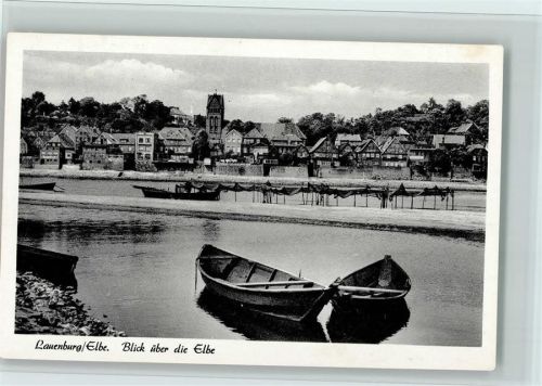 Lauenburg Blick über die Elbe