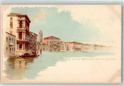 Venezia Palast Rezzonico Canale grande