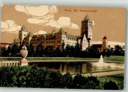Posen 1914 Kgl. Schloss