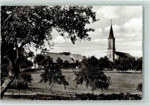 Berau Blick nach Berau Kirche