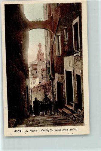 San Remo Dettaglio nella citta antica