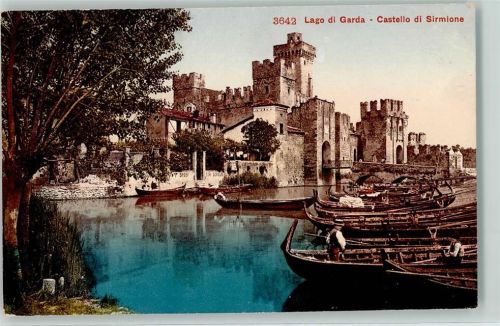 Sirmione Castello Scaligero Gardasee / Lago di Garda