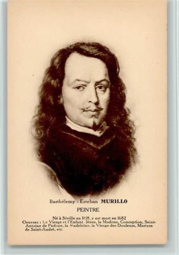 Esteban Murillo Maler Phototypie Legia