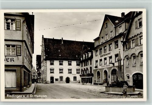 Riedlingen Marktplatz Brunnen