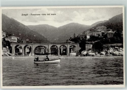 Zoagli Panorama visto dal mare