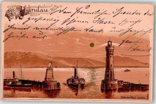 Lindau Hafen Leuchtturm Denkmal