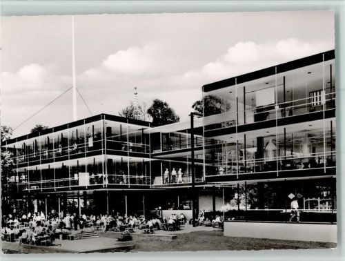 Exposition 1958 - Pavillon Deutschland , seitlich
