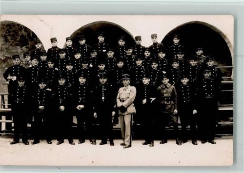 Franzosen Regiment? Gruppenfoto 1936 AK