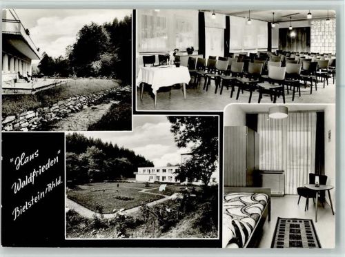Bielstein Haus Waldfrieden Innenaufnahmen 4-Bildaufnahme