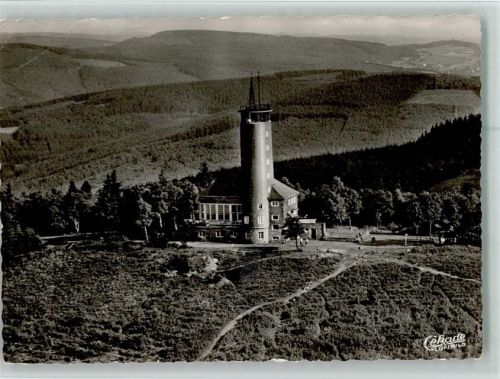 Kirchhundem Luftaufnahme Aussichtsturm Hohe Bracht