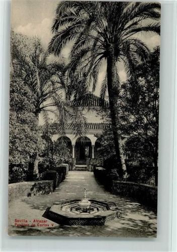 Sevilla Alcazar Pavillon Carlos V.