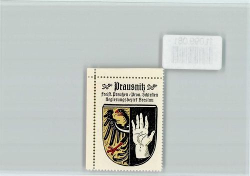 Prausnitz Hand Adler Vignette Wappen Kaffee Hag ca 1920-1940