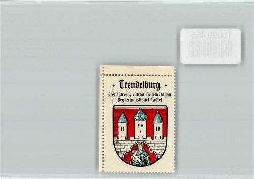 Trendelburg Vignette Wappen Kaffee Hag ca 1920-1940