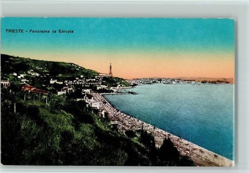 34100 Trieste / Triest / Trst - Panorama da Barcola