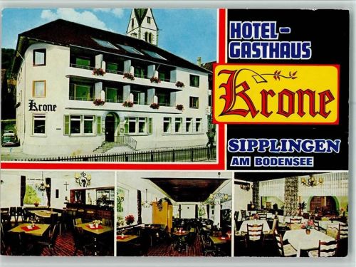 Sipplingen Hotel Gasthaus Krone Innenaufnahmen 4-Bildaufnahme