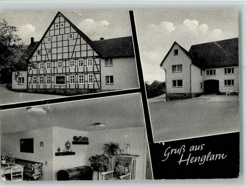 Henglarn Bauernpension Innenaufnahme Fachwerkhaus 3-Bildaufnahme