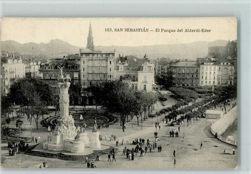 San Sebastian Alderdi-Eder-Park Denkmal