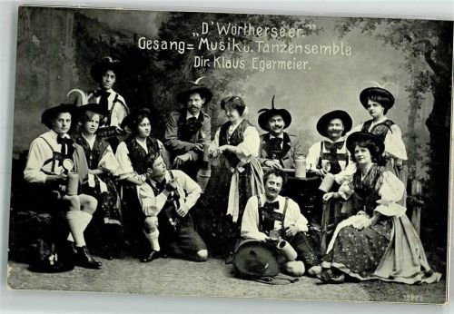 Die Wörtherseer Tanzensemble Musik Bierkrug Trachten