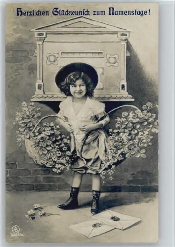 Namenstage - 1910 Foto AK