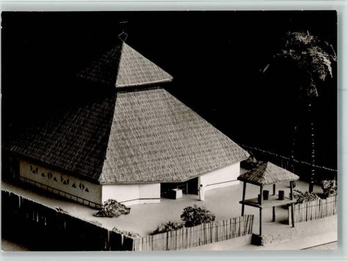 Modell - Missionskirche für Essene, Afrika, Architekt W. Heeb