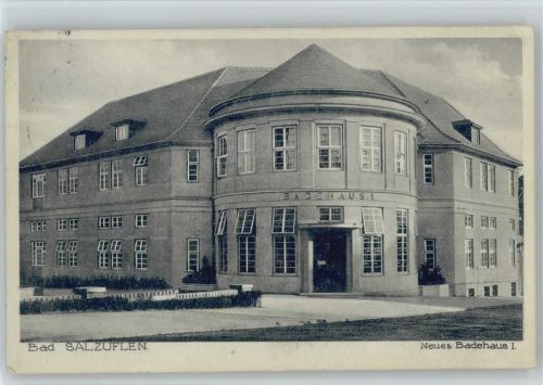 Bad Salzuflen neues Badehaus I ex Sammlung Busse