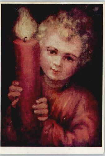 Nr. 442 - Magst du mein Licht? 1971 AK Weihnachten