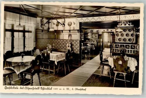 Oberstdorf Hotel Schönblick Foto AK