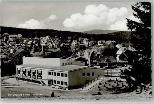Braunlage Ortsansicht mit Kurhaus