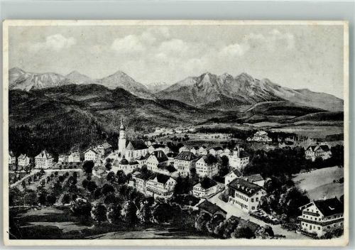 Bad Heilbrunn 1932 Bahnpost Bich Zug 86